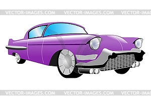 Classical auto - vector image