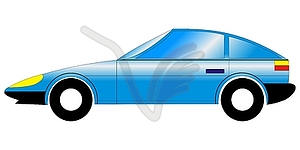 Sports car - vector clip art