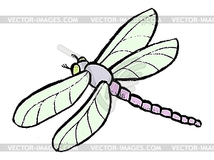 Dragonfly - vector clipart