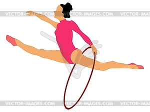 Gymnastics - vector clipart