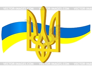 Symbols of Ukraine - vector image