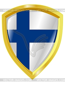 Цвета Финляндии - клипарт в векторе / векторное изображение