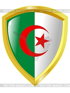 Colours of Algeria - vector clip art