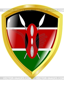 Colours of Kenya - vector image
