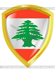 Colours of Lebanon - vector image