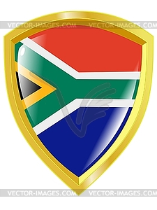 Colours of South Africa - vector clipart