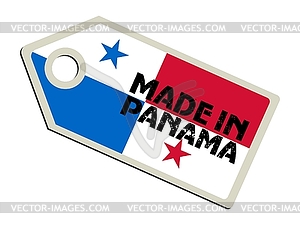 Label Made in Panama - vector image