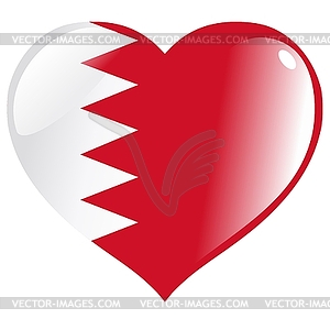 Flag in shape of country - vector clipart