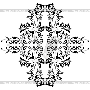 Pattern flower - vector image