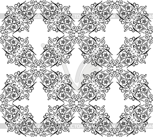 Seamless pattern vintage - vector image