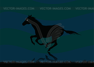 Horse - vector clipart