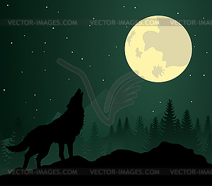 Wolf - vector clipart