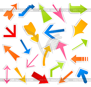 Arrow icon - stock vector clipart