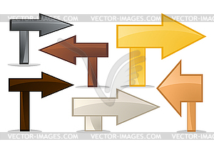 Icons of indexes - vector image