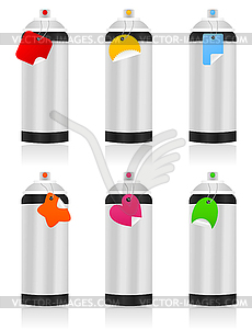 Aerosol - vector clipart / vector image