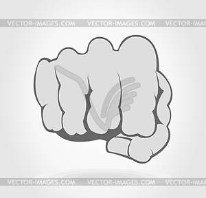 Fist - vector clip art