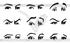 Look - vector clipart