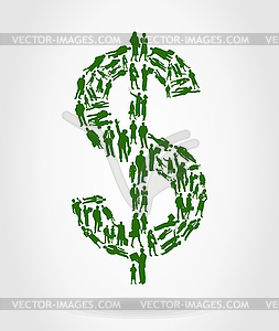 Dollar - vector clipart