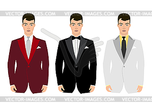 Business man - vector clipart / vector image