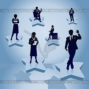 Businessman - vector clip art