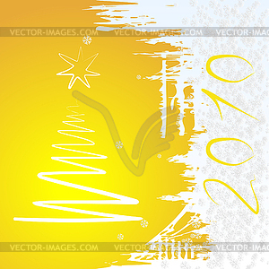 Christmas fur-tree - vector clipart