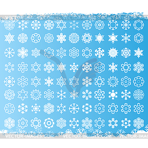 Snowflake - vector clipart