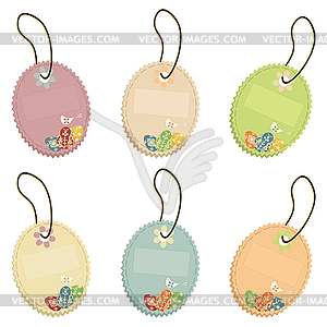 Easter card - vector clip art