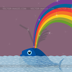 Whale - vector image