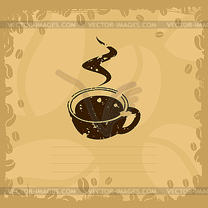 Coffee cup - vector image