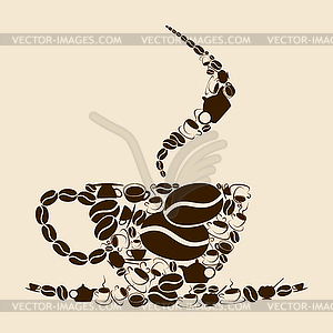 Кофе cup - изображение векторного клипарта