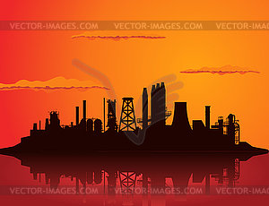 Factory - vector clipart