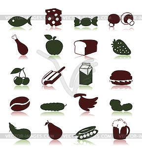 Food icon - vector clipart