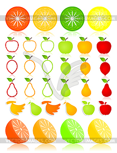 Fruit icon - vector clipart