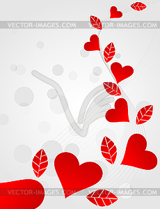 Love background - vector clip art