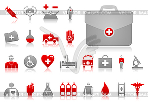 Medical icons - vector image