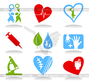 Medical icons - vector image