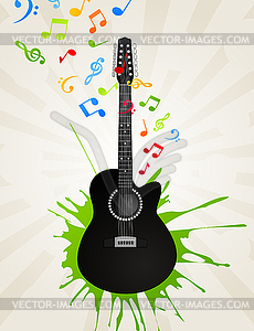 Guitar - vector clip art