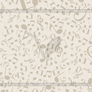 Musical background - vector clipart