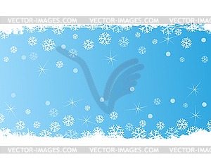 Winter background - vector image