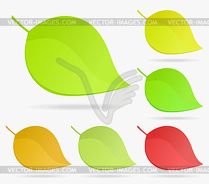 Leaf icon - vector clipart