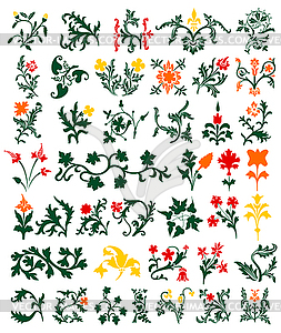 Natural ornament - vector clip art