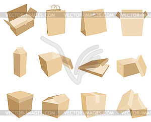 Icon box - vector clipart