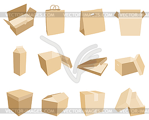 Icon box - vector clipart