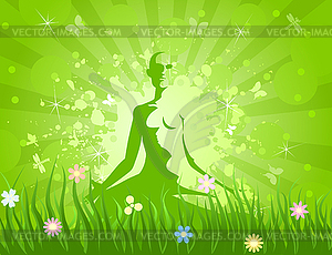 Relaxation - vector image