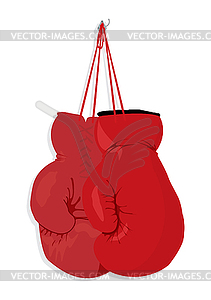 Boxing gloves - vector clip art