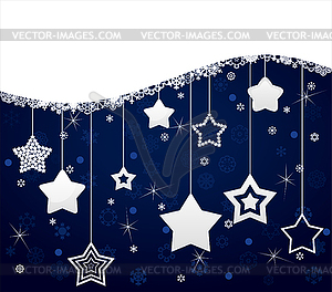 Star background - vector clipart / vector image