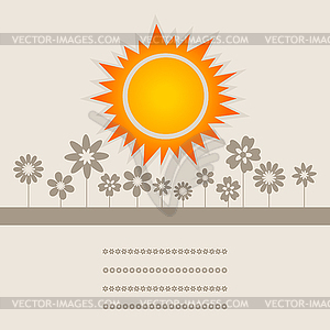 Sun - vector image