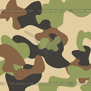 Camouflage - color vector clipart