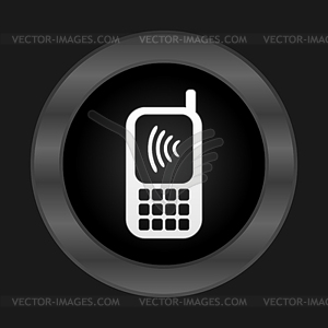 Cellular telephone - vector clipart / vector image