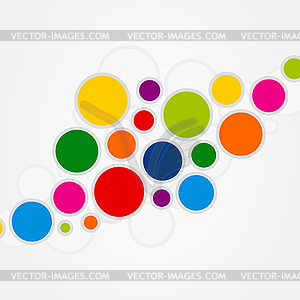 Cheerful ball - vector clipart
